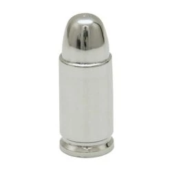 Trik Topz Bullet Tip Valve Caps Silver #BTC-SV