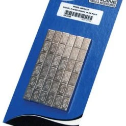 Motion Pro 08-0498 Wheel Weights, Nickel Plated Finish, 18 Oz Box #08-0498