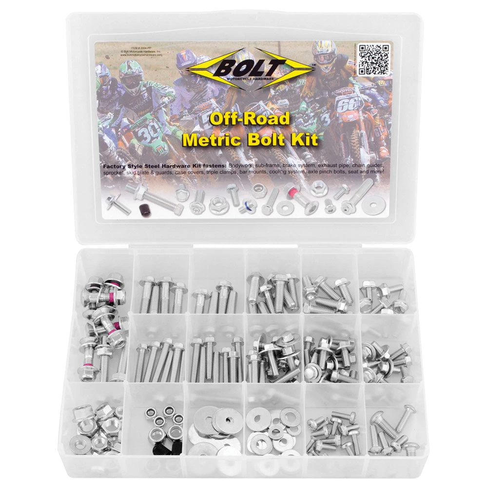 Bolt Japanese Off-Road Metric Bolt Kit #2004-PP