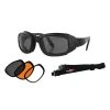 Bobster Sport And Street II Convertible Sunglasses Black #BSSA001AC