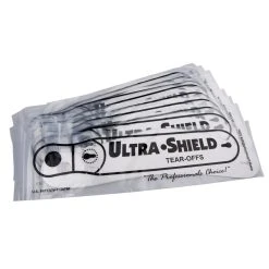 Pyrotect Helmet Tear Offs .005mm / 100 Pack / 12 1/4" #13900040