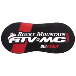 Rocky Mountain ATV/MC Logo Sunshade Black/Red #192-273-0001