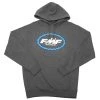 FMF RM Pronto Hooded Sweatshirt Large Gun Metal Heather #FA20121907R-GHR-L