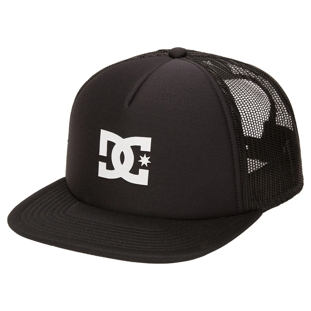 DC Gas Station Trucker Hat Black #ADYHA04061-KVJ0