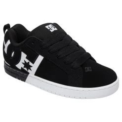 DC Court Graffik SQ Shoe Size 13 Black/White/Black #ADYS100442-BWB-13