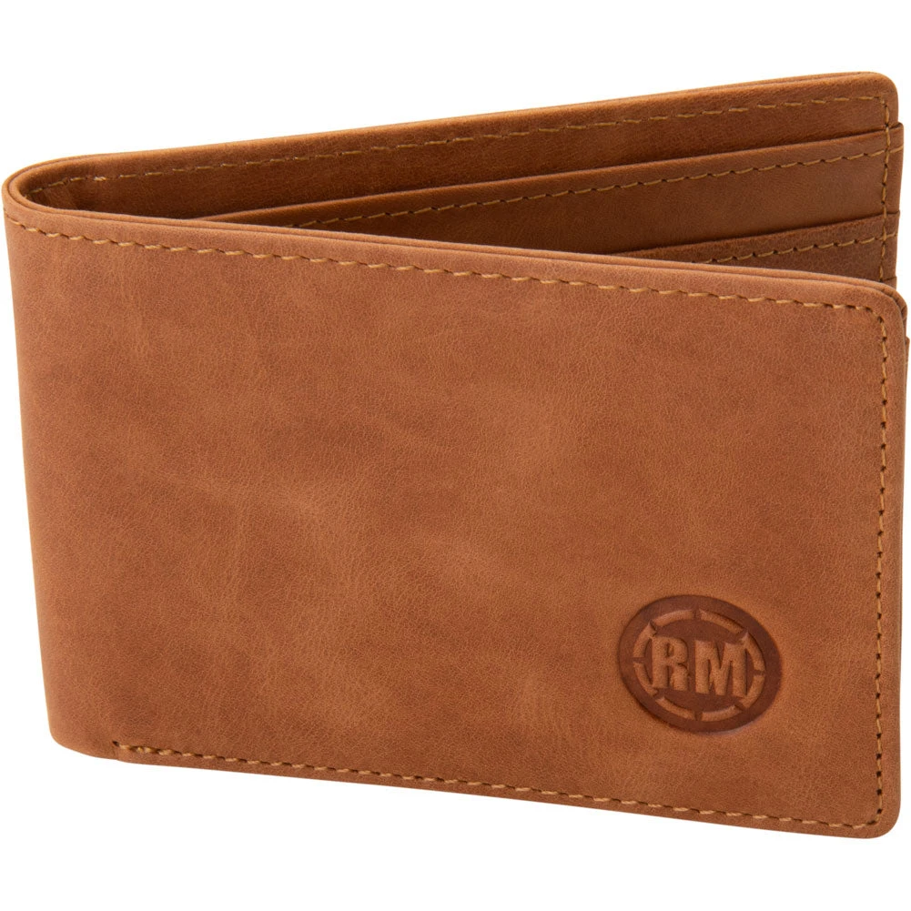 Rocky Mountain ATV/MC Brown Bi-Fold Leather Wallet #206-310-0001