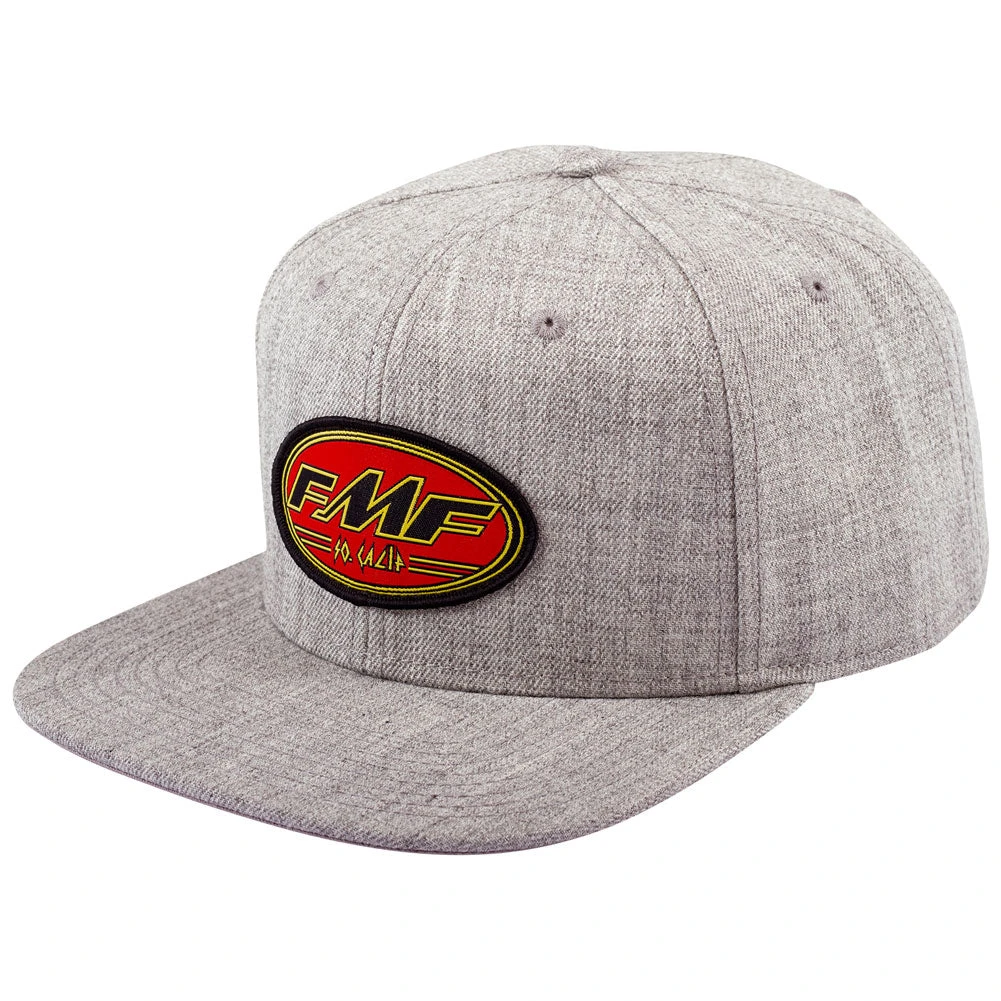 FMF Leppard Snapback Hat Heather Grey #SP22196906-HGR-OS