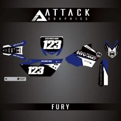 Attack Graphics Custom Fury Complete Bike Graphics Kit #YAM_C_22_FURY