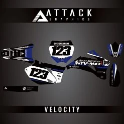 Attack Graphics Custom Velocity Complete Bike Graphics Kit #YAM_C_14_VELOCITY