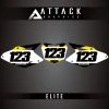 Attack Graphics Elite Number Plate Backgrounds #SUZ_F_06_ELITE
