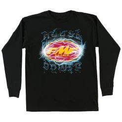 FMF Charged Long Sleeve T-Shirt Medium Black #HO21119901-BLK-M