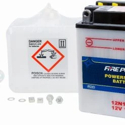 FIRE POWER BATTERY W/ACID 12N10-3B 12V #12N10-3B