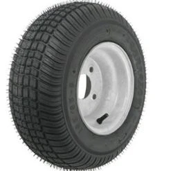 American Tire 3H371 T&W 205/65-10 Range C 4 Hole Silver #3H371