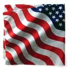 Balboa B005 Bandanna 22" X 22" USA Wavy Cotton #B005