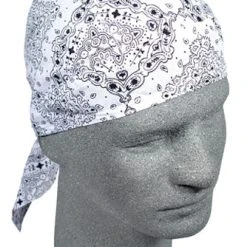 Balboa Z102 Flydanna-White Paisley #Z102