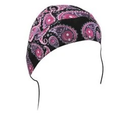 Balboa Z691 Flydanna & Reg-Cotton-Purple Paisley-6 Panel #Z691