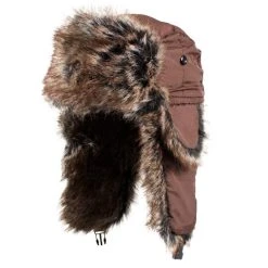Balboa WTH407 Trooper Hat W/ Brown Polyester Fur-Brown #WTH407