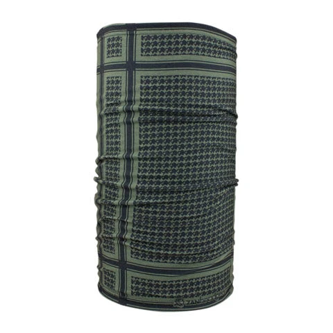 Balboa TF235 Motley Tube-Fleece Lined-Houndstooth-Olive #TF235