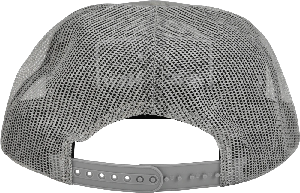 FIRE POWER FLAT BILL PATCH HAT GREY #99-8106 - Image 3