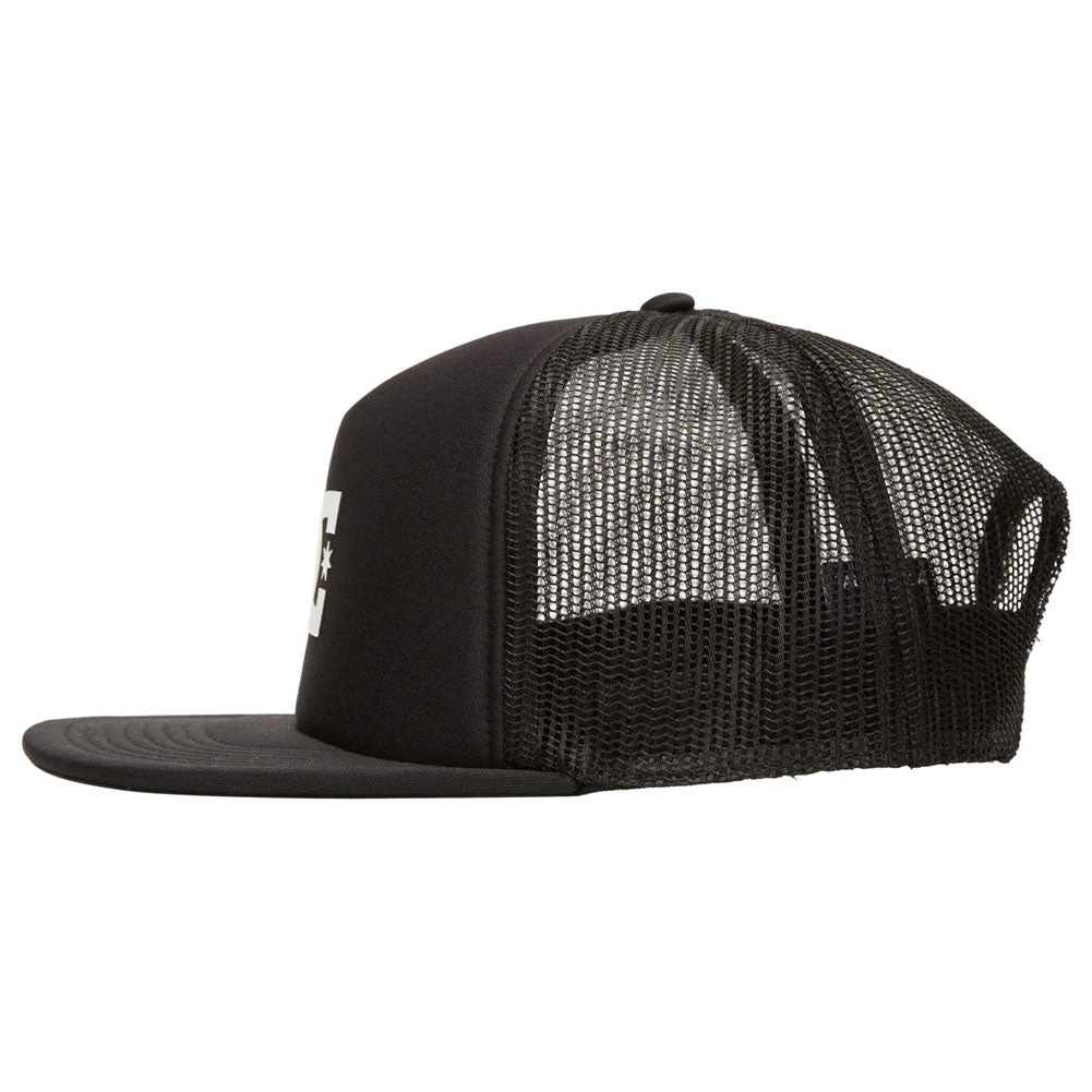 DC Gas Station Trucker Hat Black #ADYHA04061-KVJ0 - Image 2