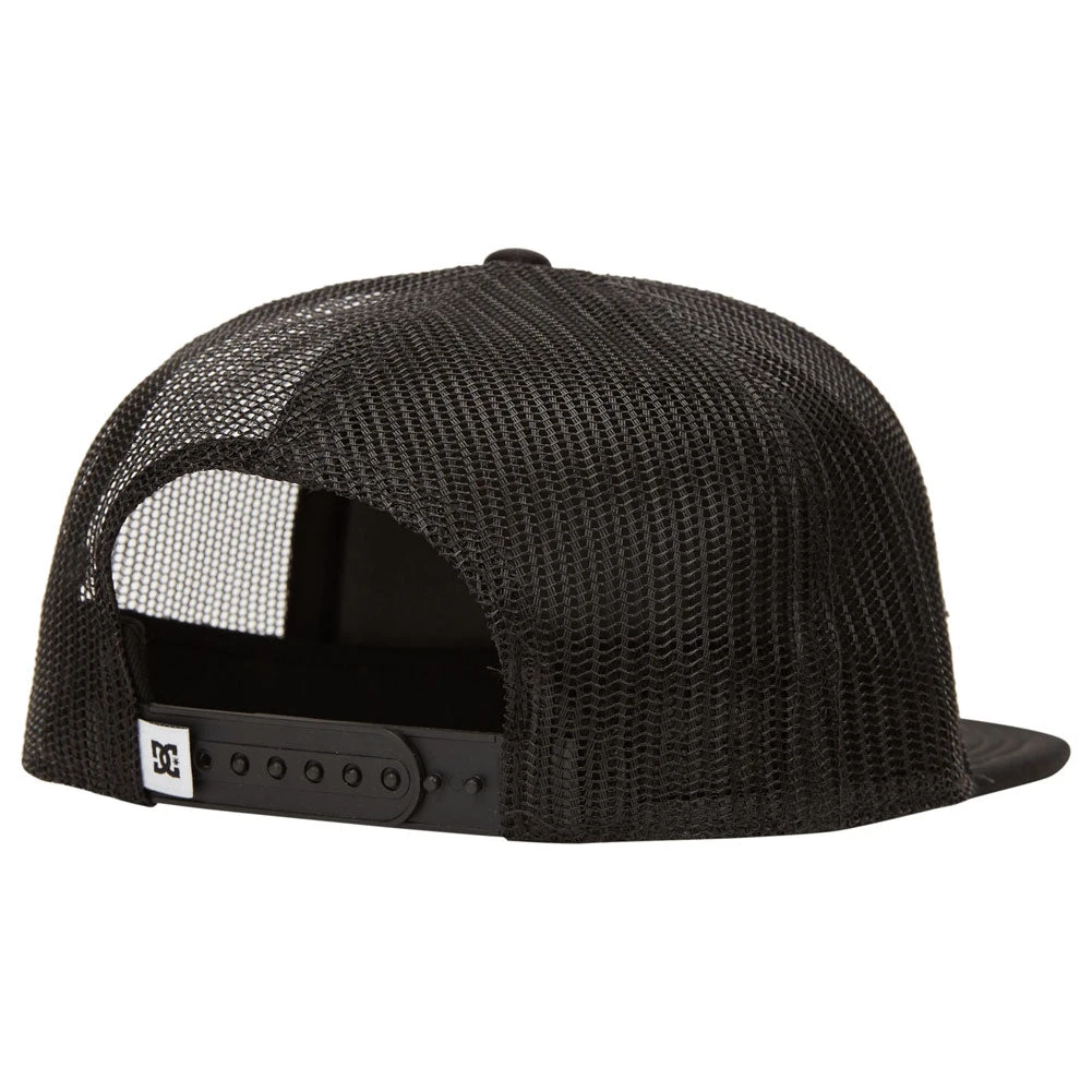 DC Gas Station Trucker Hat Black #ADYHA04061-KVJ0 - Image 3
