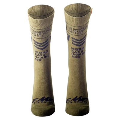 FMF Ammo Can Socks Size 10-13 Military Green #SP22194902-MGN-OSFM - Image 2