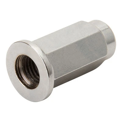 (4 Pack) ITP Flat Base Chrome Lug Nut #105427-P - Image 7