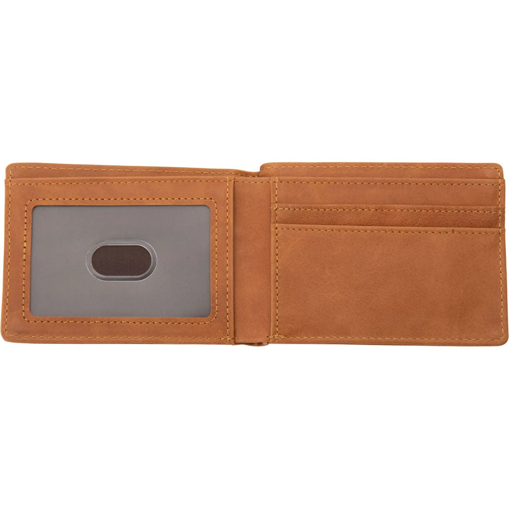 Rocky Mountain ATV/MC Brown Bi-Fold Leather Wallet #206-310-0001 - Image 3